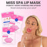 MISS SPA Lip Mask, Hydrate Boost Hydrogel Pink Mask, Soothes & Restores Lips, Moisturizing Anti-Aging Skin Care, 4 Pack