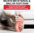 Metatarsal Pain Relief Insoles Morton's Neuroma Shoe Insert for Men & Women Relieve Ball of Foot