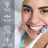 Pop Sonic USB Charge Anywhere Toothbrush (Silver) | Rechargeable with Up to 40,000 Strokes/Minute - DuPont Nylon