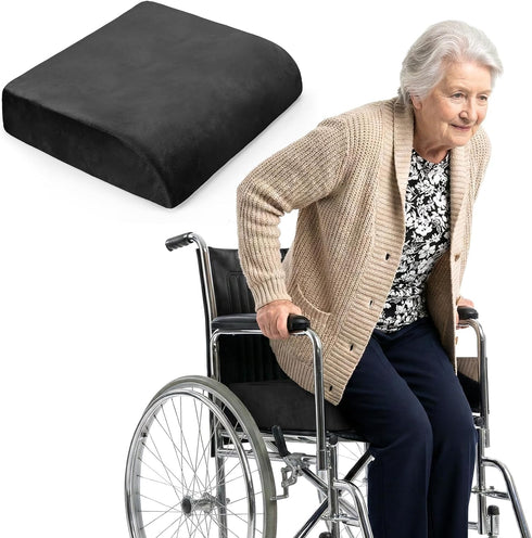 Chair Cushion for Elderly 4" Thick Booster Seat Cushion for Easy Rise,