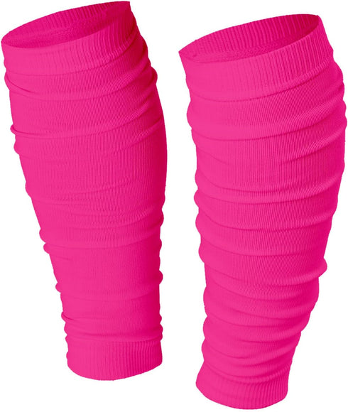Football Leg Sleeves for Men, Calf Compression Sleeve for Women/Youth/Adult, Pink Football Accessories