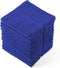 Glynniss Blue Dish Cloths - Highly Absorbent Navy Dish Rags, 100% Cotton Dish Cloths for Washing Dishes, Cleaning