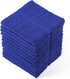 Glynniss Blue Dish Cloths - Highly Absorbent Navy Dish Rags, 100% Cotton Dish Cloths for Washing Dishes, Cleaning
