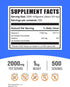 BulkSupplements.com Sodium Ascorbate Powder, Buffered Vitamin C for Immune Support, 2000mg per Serving, 1kg