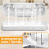 LivyChouance Set 7 Counter 1,Easy Dish Brush of with Holder for Scrubing Dishes Pots Pans Bowls Plates Bottles Sinks