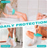 quiheat Waterproof Leg Cast Cover for Showering, Reusable Shower Sleeve for Foot After Surgery, Watertight Non-Slip