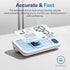 Alcedo Bluetooth Blood Pressure Monitor, Smart BP Machine with Wide Range Cuff, App-Enabled, Large Backlit Screen