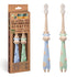 ROARex Vegan Eco Friendly Kids Toothbrush Made from Plants – Sweet Baby Giraffe | 100% Biodegradable Compostable