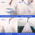 60 Count 6 Gallons Drawstring Garbage Bags for Office, Living Room, Kitchen, Bathroom