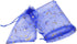 100Pcs 4x6 Inches Sheer Organza Drawstring Pouches with Stars and Moon for Wedding Party Favors