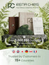 Rena Chris Gua Sha Facial Tools, Natural Jade Stone Guasha Tool for Face Massage - Face Sculpting Tool for Jawline