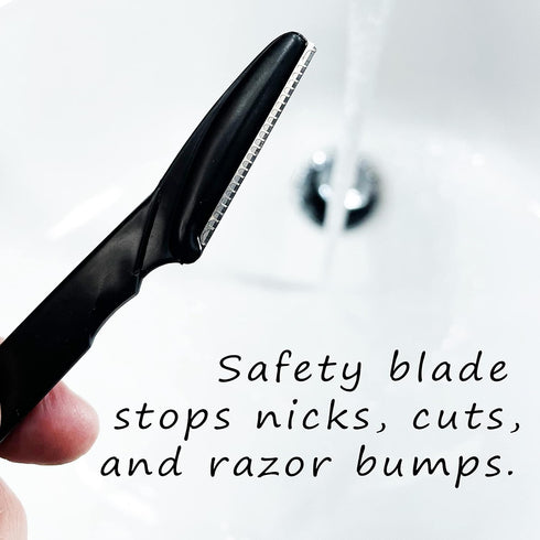 Unisex Rear Razor - Safely Shave and Remove Hair Inside Your Bottom No Cuts, Bumps, Nicks Intimate Shaping Razor and Deplaner - 5 pcs per box
