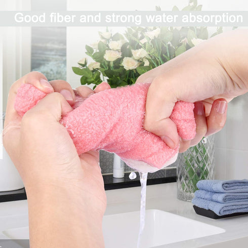 Lamoutor 3Pcs Hair Drying Towel for Kids, Soft Absorbent Kids Hair Towel Wrap Head Towel Wraps for Girls