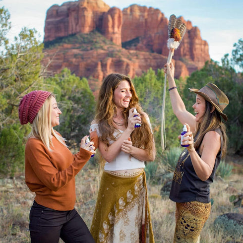 White Sage Smudge Spray, 4 Fl Oz, Cleansing Negative Energy, Sage Spray Alternative, Made in USA