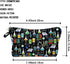 Women Travel Bag Chemistry Pattern Printed Cosmetic Bag Makeup Bag Small Pouch Gift for Women hz7093