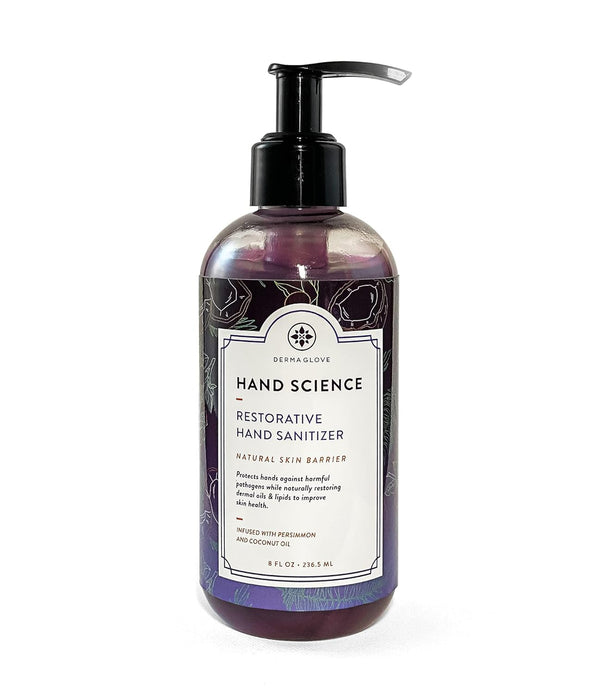 DERMAGLOVE Hand Science Moisturizing Restorative Gel Sanitizer | Sanitizes and Protects Skin