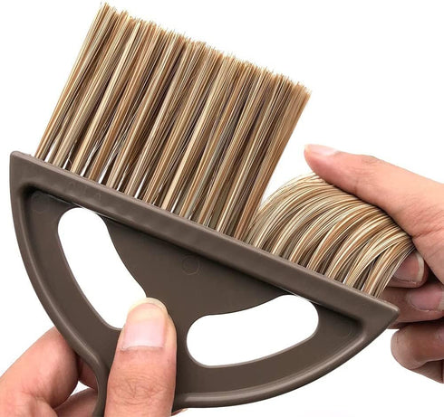 Small Broom and Dustpan Set, Mini Dustpan and Brush for Home, Camping, Pets, Dorm (2pcs)