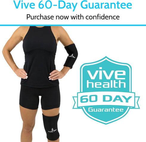 Arctic Flex Ice Sleeve - Hot & Cold Compression Wrap for Knee, Elbow, Arm Pain Relief, Reusable Therapy Compress