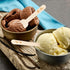 RT- Disposable Wooden Tableware Wooden Spoon /Wooden Ice Cream Spoons ,Natural Environmental Protection 4.3 Inches 200 Pieces Package