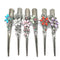 Set of 6 Metal Alligator Sectioning Clips, Non-Slip Hair Grips for Women and Girls
