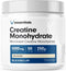 Bucked Up Creatine Monohydrate - 250 Grams Micronized Powder, Essentials (50 Servings)