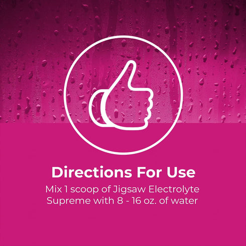 Jigsaw Health Electrolyte Supreme Jar, Berry Licious Flavor, 60 Servings