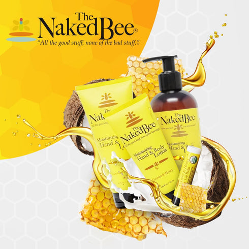 The Naked Bee Nourishing Body Lotion (2.25 oz) for All Skin Types with Coconut & Honey
