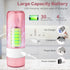 Water Dental Flosser Teeth Pick, Portable Rechargeable Oral Irrigator with 4 Modes & 5 Jet Tips, IPX7 Waterproof