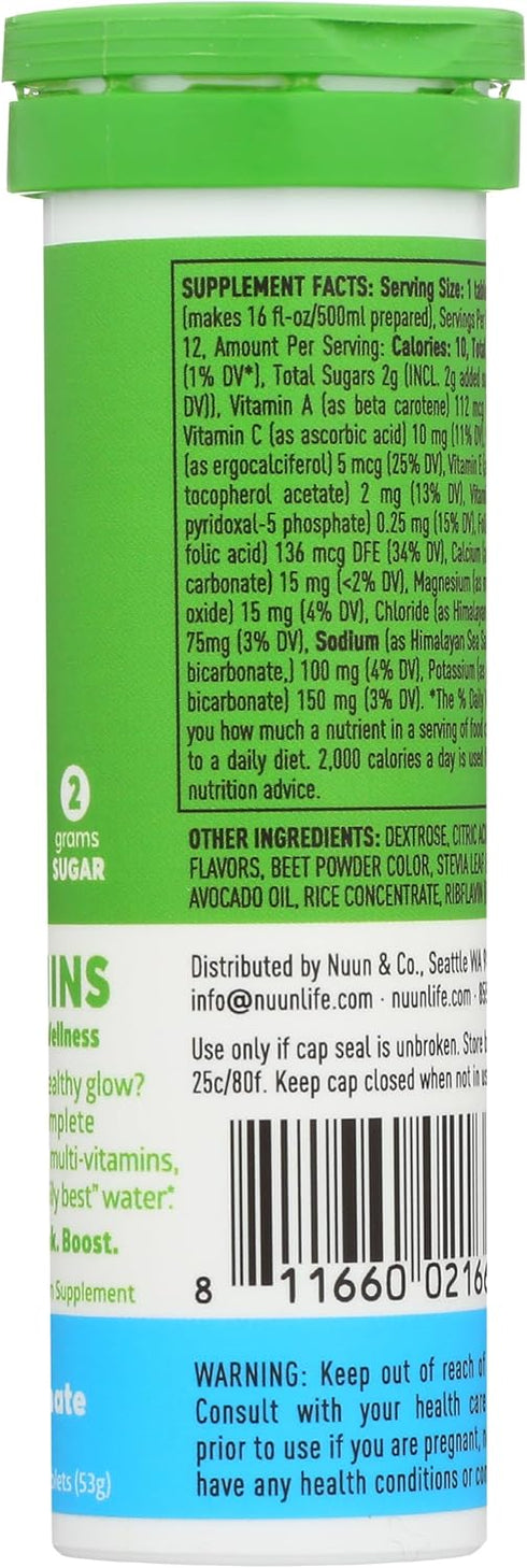 Nuun Drink Tab Blueberry Pomegranate, 1.9 Ounce