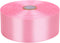 1-1/2 Inch Pink Satin Ribbon, 50 Yards, Solid Fabric Ribbons Roll for Wedding Invitations, Bridal Bouquets, Gift