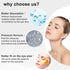 Permotary 30 Pairs Gold Gel Crystal Collagen Eye Pads, Under Eye Mask for Dark Circles, Puffy Eyes & Fine Lines, Gold