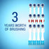 Pursonic S330 Deluxe Electric Toothbrush - Ultra Whitening Oscillating Rechargeable Toothbrush with Dock Charger & 12