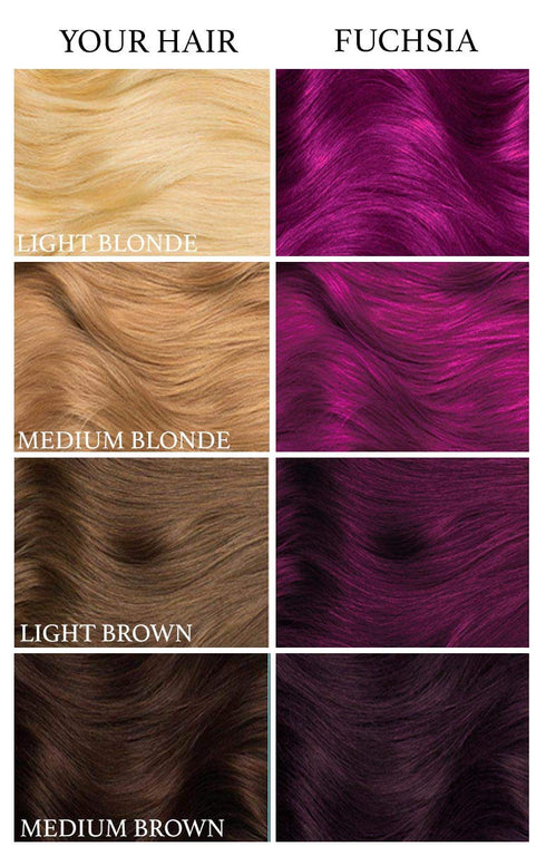 Lunar Tides Semi-Permanent Hair Color, 4 fl. oz. in Fuchsia Pink, 43 Colors Available