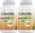 Turmeric Curcumin with Bioperine, 360 Veggie Capsules, 2250mg 95% Curcuminoids with Black Pepper Supplement Pack