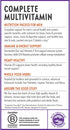New Chapter Men's Multivitamin Advanced Formula, 120 ct, for Stress, Brain, Immune, Heart & Energy Support, B Vitamins,