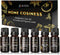 Scented Oil Gift Set - Professional Fragrance Oils 6 Pack 10ml, Apple Cinnamon, Turkish Coffee, Patchouli Paradise