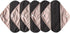 MUMBABY 5 Pieces Charcoal Bamboo Mama Cloth/Menstrual Pads/Reusable Sanitary Pads (Light Pink, Pantyliner