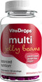 Multivitamin Jelly Beans for Women & Men | 90 Jelly Beans | Source of Vitamins A, C, D, E, B-3, B-6 & Biotin