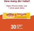 Nature Made Wellblends ImmuneMAX Fizzy Drink Mix, 30 Stick Packs - Vitamin C 1500mg, Zinc 15 mg, Vitamin D3 1000 IU, B