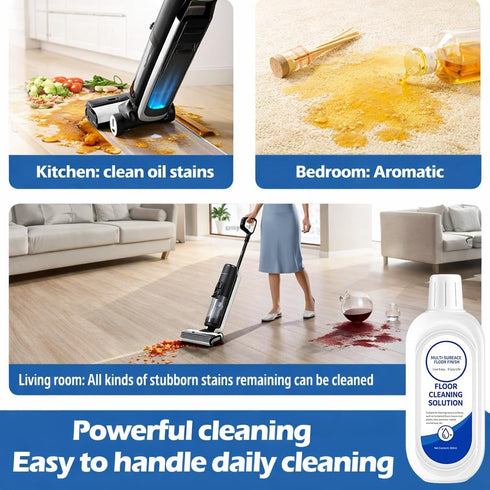 launary (2 Mop Soap Floor Cleaning Solution Compatible With Tineco, Deep Cleans for Multiple Hard Floors, Suitable