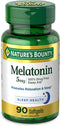 Nature's Bounty Melatonin 5mg 90 Softgels | 100% Drug Free Sleep Aid for Relaxation & Sleep Health