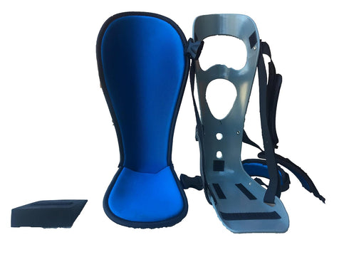 L4398 Plantar Fasciitis Adjustable Night Splint. Sleeping boot for foot stretching. P.F. Night Splint with wedge