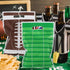 WJIAAA 60 Pcs Football Goodie Bags with Handle, Party Favors Treat Snack Bags Plastic Rugby Theme Goodie Bag for Sports