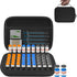 WIKSRY 3ML Peptide Case 63-Slot Peptide Organizer with Mesh Pocket, Fits 3ml Bottles,