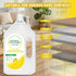 QKLYXEN 82 OZ Floor Cleaning Solution Compatible with Tineco FL Lemon Floor Cleaner Long-Lasting, Zesty Scent For All
