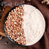 Plant Gift 100% 100G/3.25oz Pure Euryales Semen Powder Natural Gorgon Fruit Flour, Great Flavor for Drinks,Adds Flavor