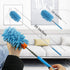 Microfiber Duster for Cleaning: Telescoping Extension Pole Mini Dusters for Car, Window, and Office