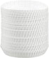 100Pcs Disposable Paper Cup Cover, Recycled Hot Cup Lid for Tea Coffee Mug, Stackable for Cafe Hotel