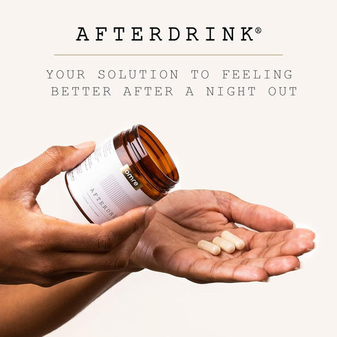 omre AfterDrink Restore Pills, Milk Thistle, DHM, Vitamin B, Ginger, Herbal Extracts, 48 Caps