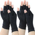 2 Pairs Copper Arthritis Compression Gloves for Rheumatoid, Osteoarthritis, Carpal Tunnel Pain Relief, Anti-Slip